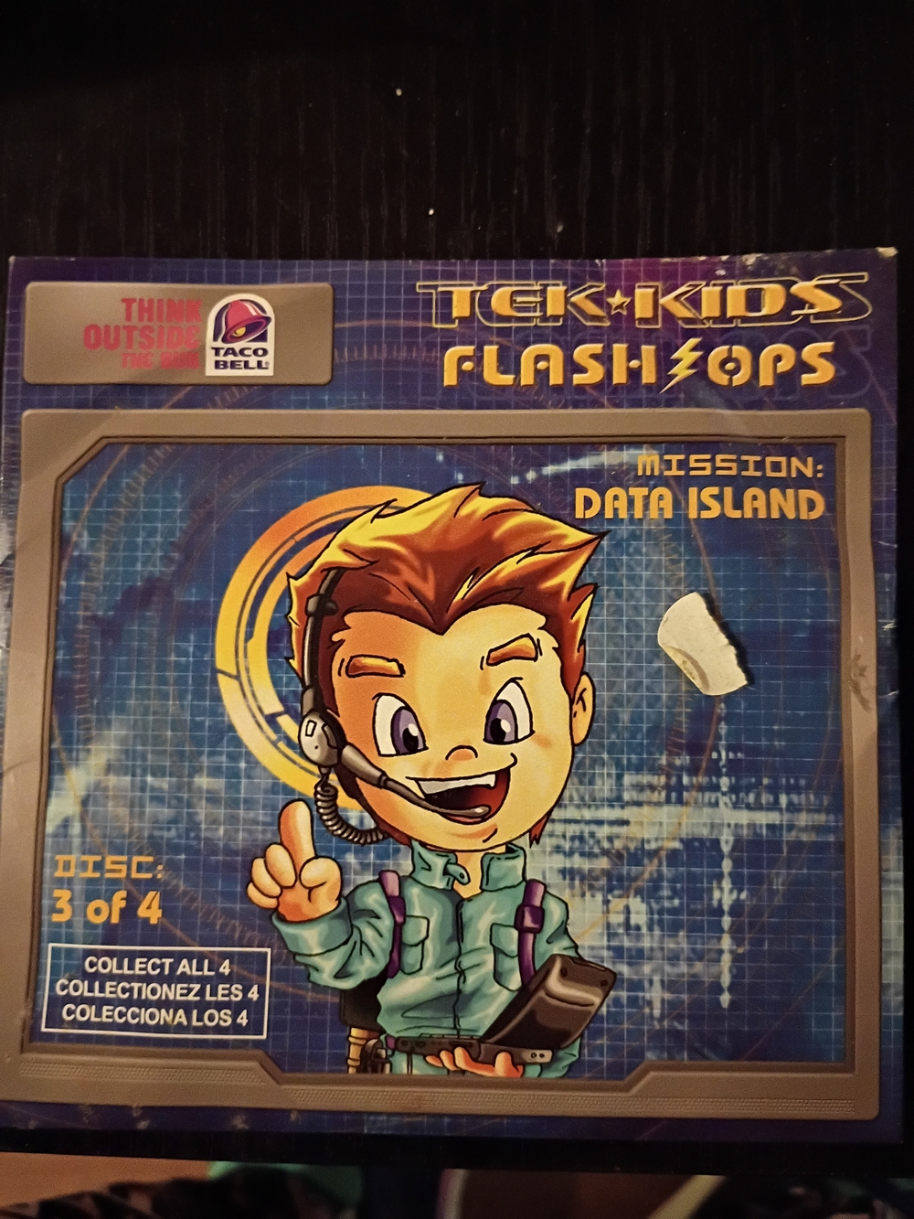 Tek•Kids FlashOps Mission: Data Island PC Disc 3 of 4 - Taco Bell